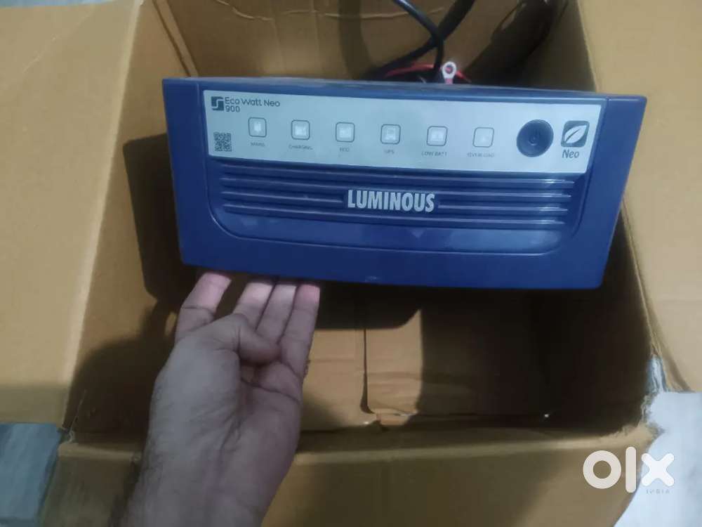 Luminous inverter and Battery with Trolley (just 4-5 months old)