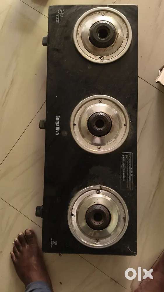 three burner gas sigdi