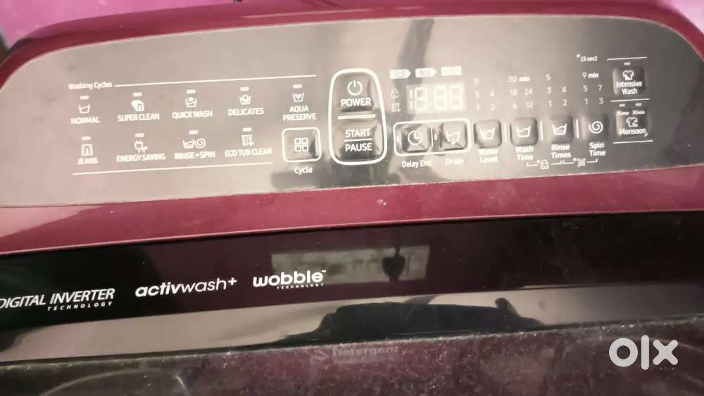 Samsung fully automatic washing machine diamond drum