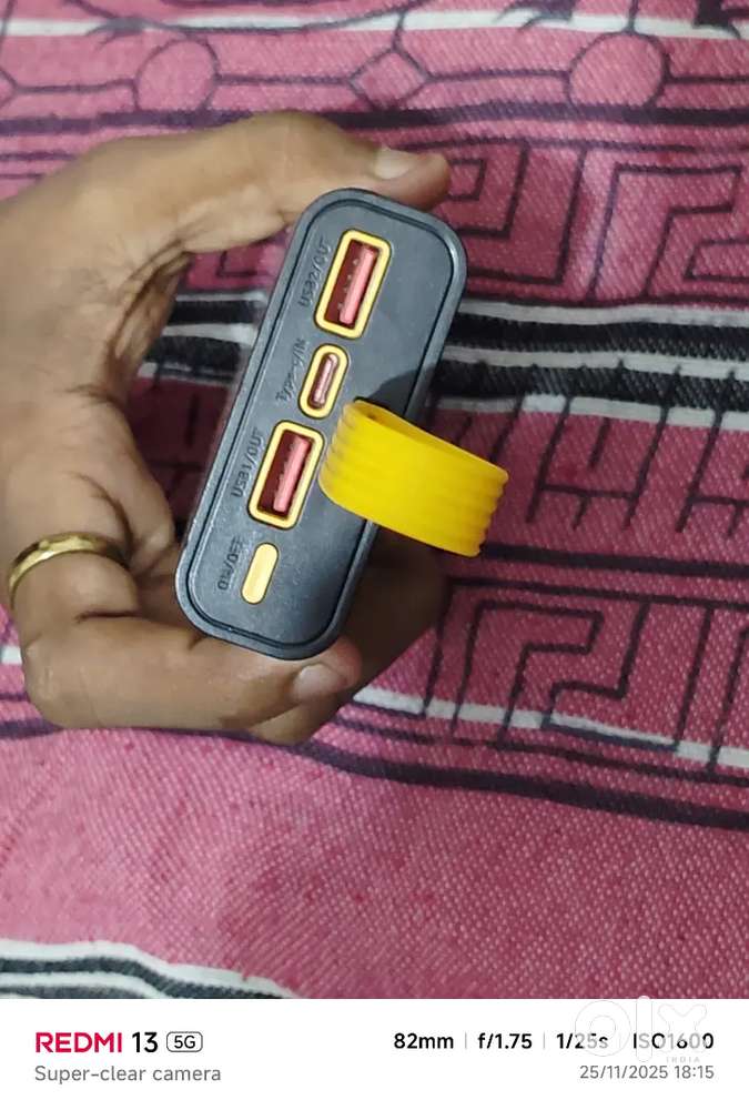 Realme power bank 7 month old