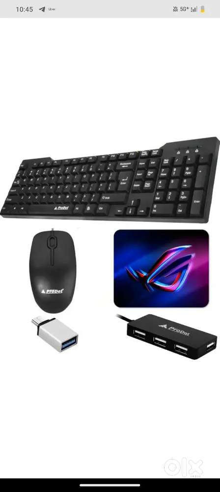 Keyboard mouse and USB hub