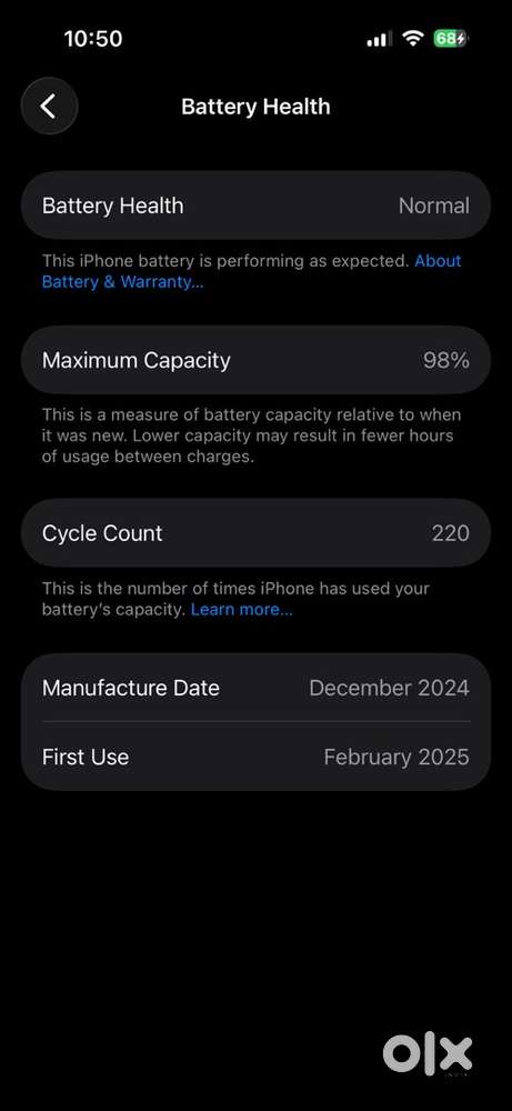 i phone 16  128 gb green color