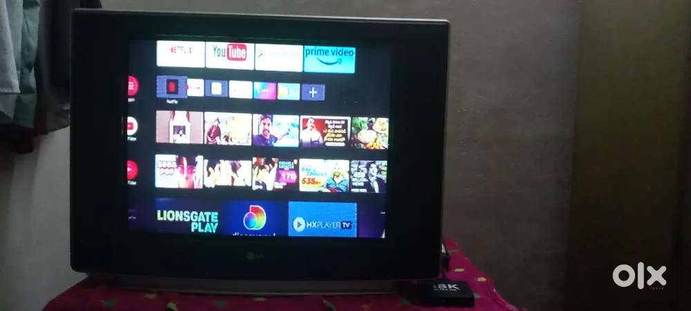 Big telivision and android box 18k ultra hd 5g