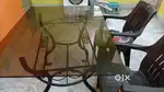 Dining Table with glass top