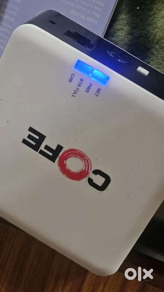 4G WiFi Hotspot with inbuilt Battery