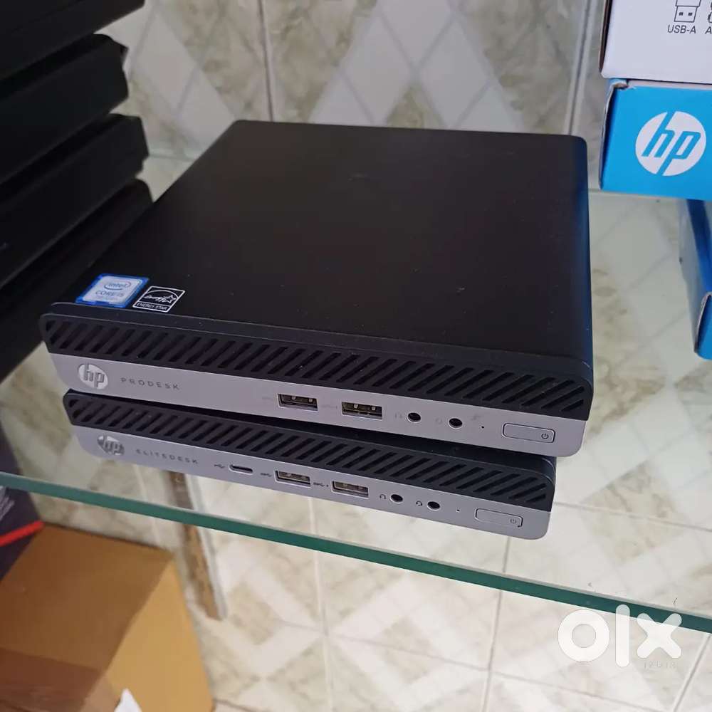 HP G4 8th Gen Tiny CPU, Mini PC  Core i3 8th Gen, 6 Months Warranty