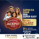 2BHK Flats for Sale in Kharghar  Pay Only 1Lac, Free Stampduty & Reg