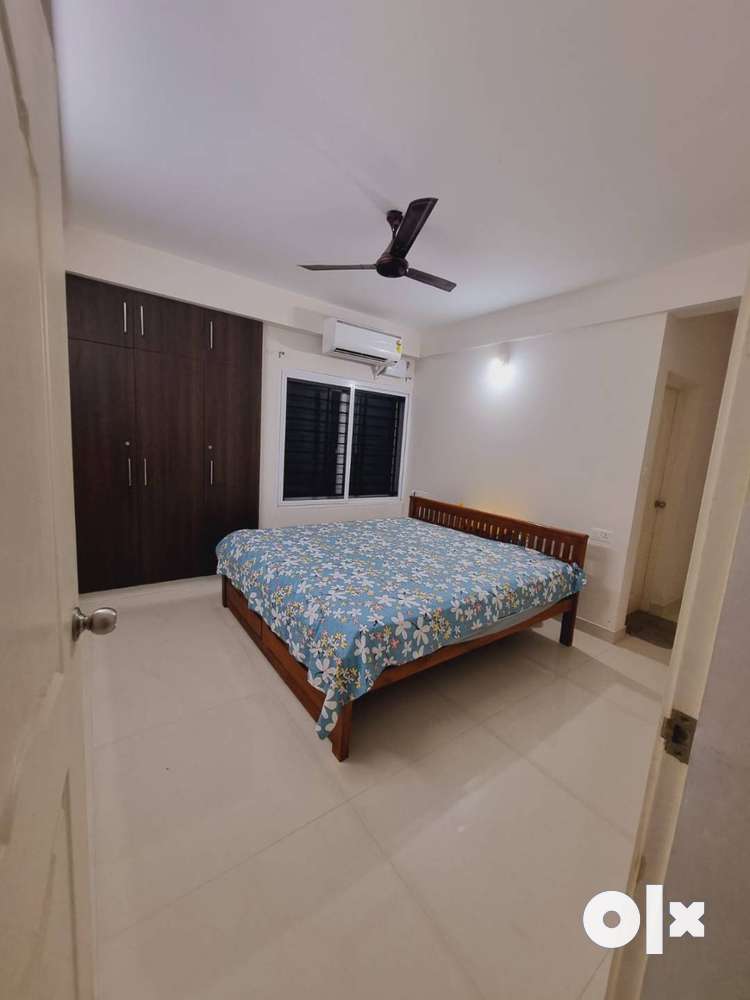 2BHK semifurnished flat for rent at Punkunnam, Thrissur