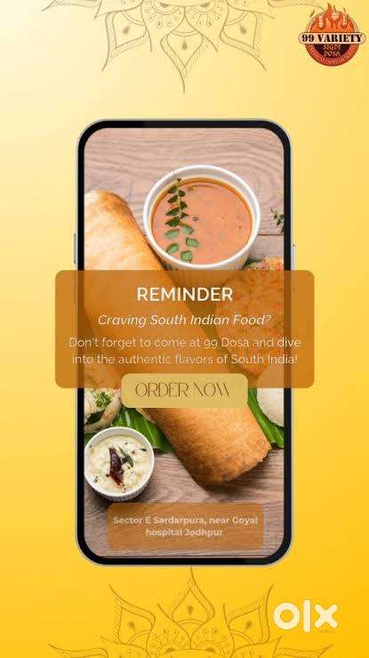 99 variety dosa master