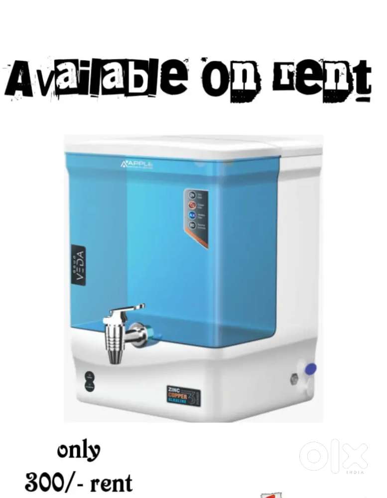 Water purifier on Rent