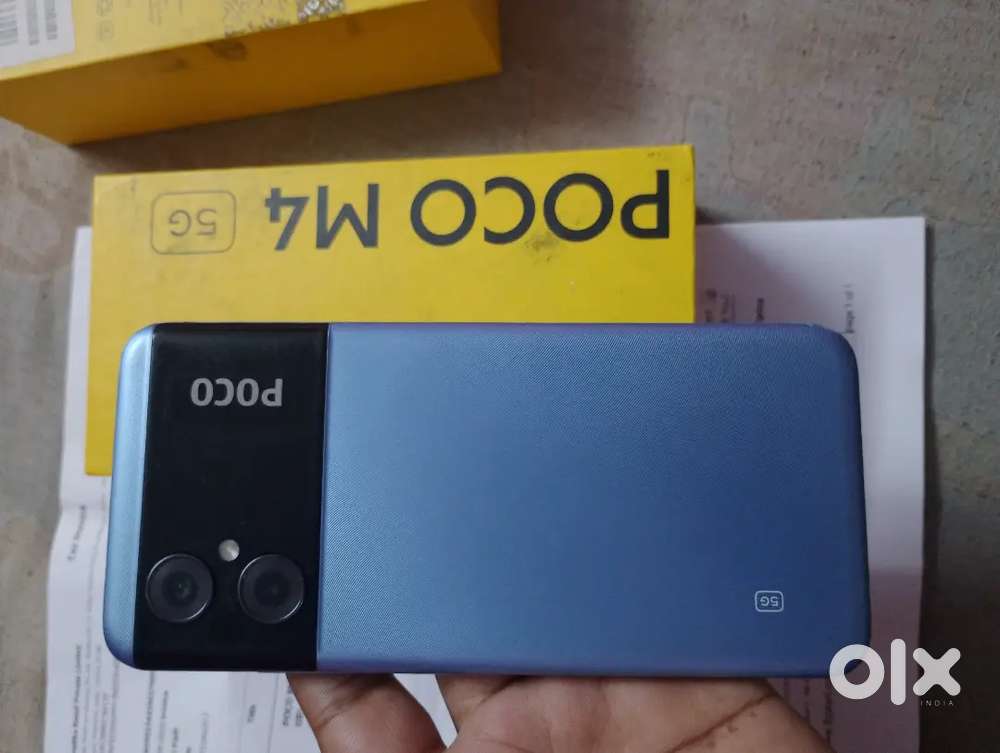 Poco m4 5g. with( Bill & Box)