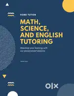 Home tutor for class k.g to 6