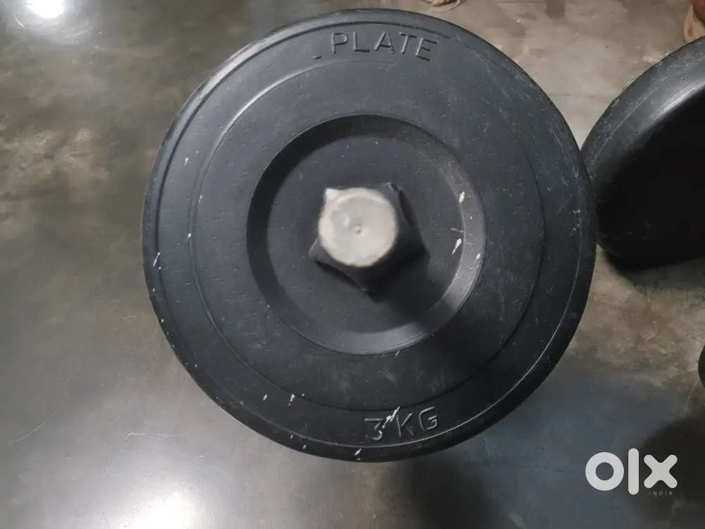 PVC DUMBELL PLATE 28KG