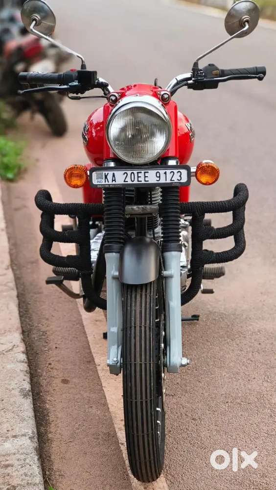 Newly altered Royal Enfield.