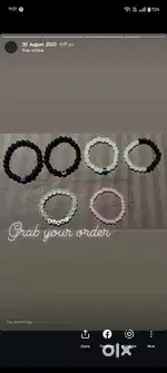 Hand bracelets 7 chakras