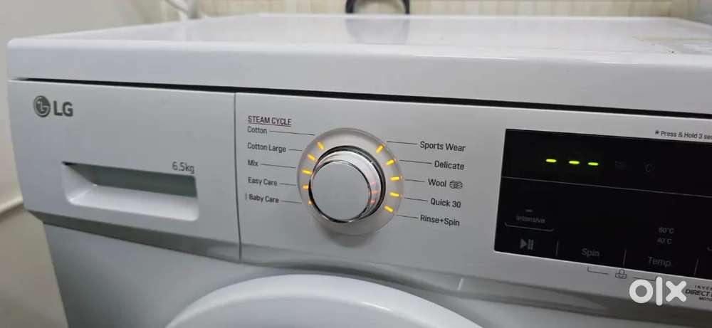 LG Fully Automatic 5 Str Rated Front Load Washing Machine with Heater.