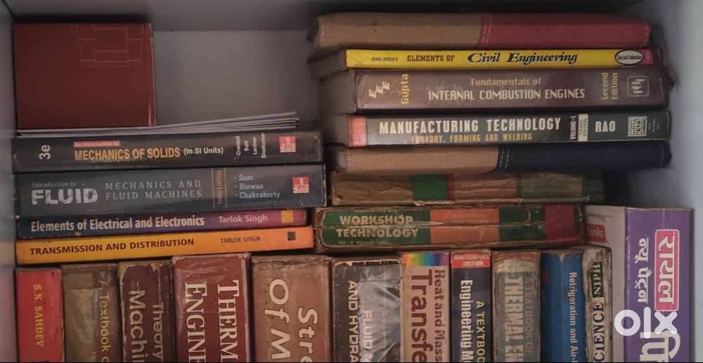 Mechanical engineering books