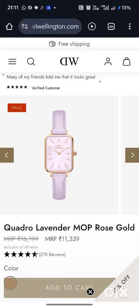 DANIEL WELLINGTON WATCH WOMEN