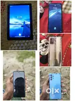 4 64 gb loveno tab bgmi work all original sim card back panal crack