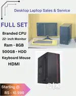 Warranty  Free Installation-NEW Branded i3-i5-i7 Desktop Laptop Sales