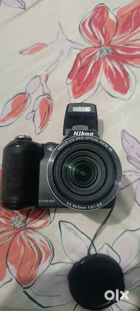 NIKON COOLPIX L310 CAMERA with full kitt