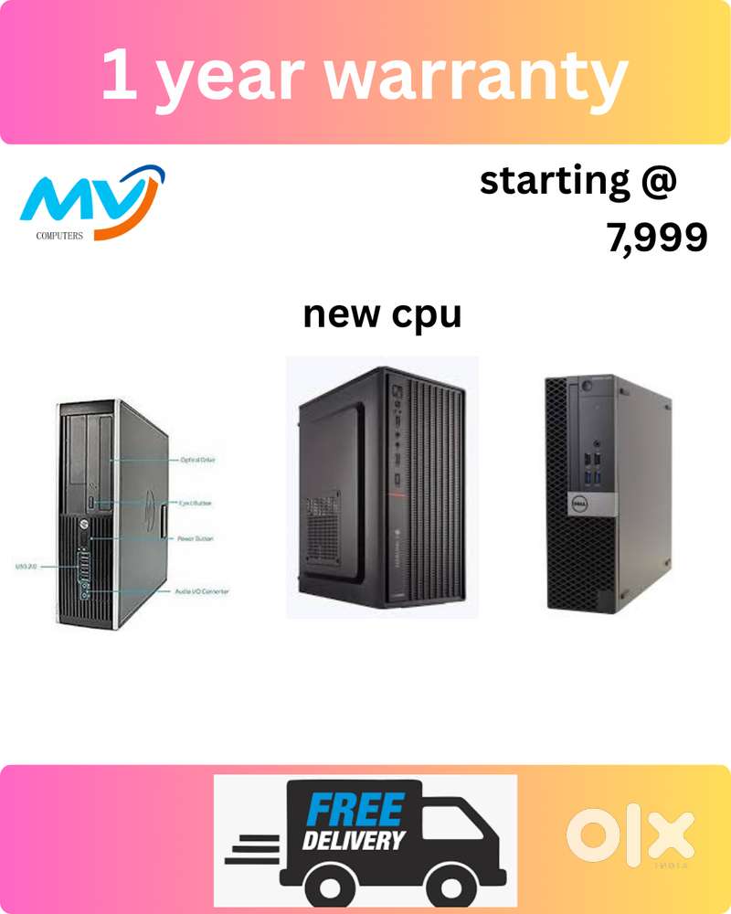 Starting @ 7,999  Cash on home delivery  All Basic Software Loaded