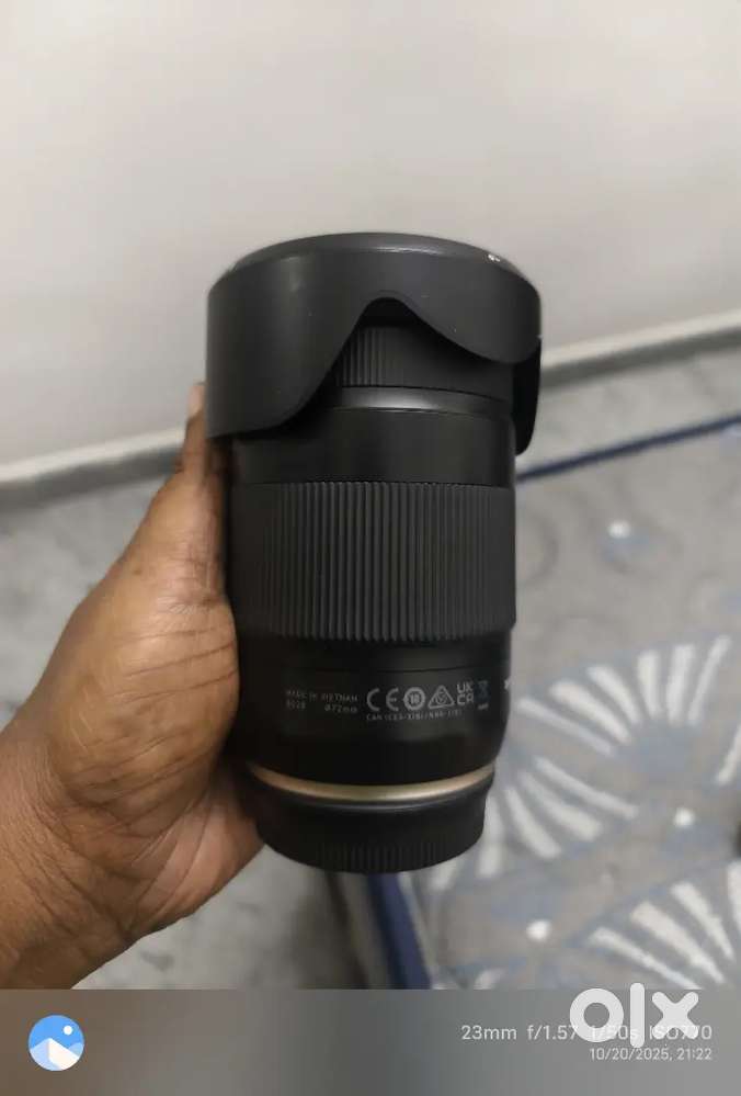 Canon lens and Insta 360 x2