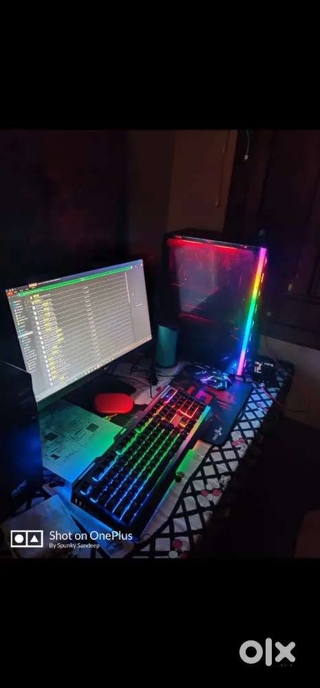 Gaming Computer selling  only CPU having RGB light
