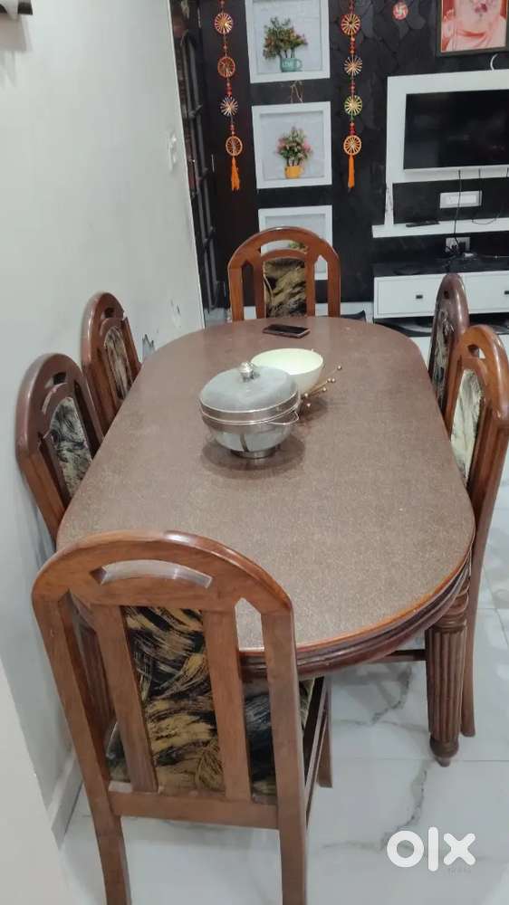 Sofa set and dining table set