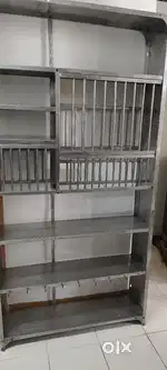 Aluminium rack for kitchen storage