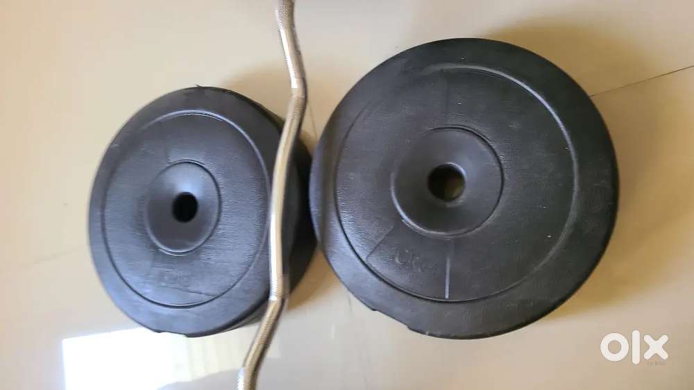 50 kg Dumble Set Rarely used @ 1800