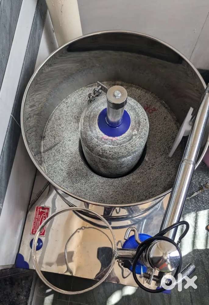 grinder, idly maker and gas setup stand