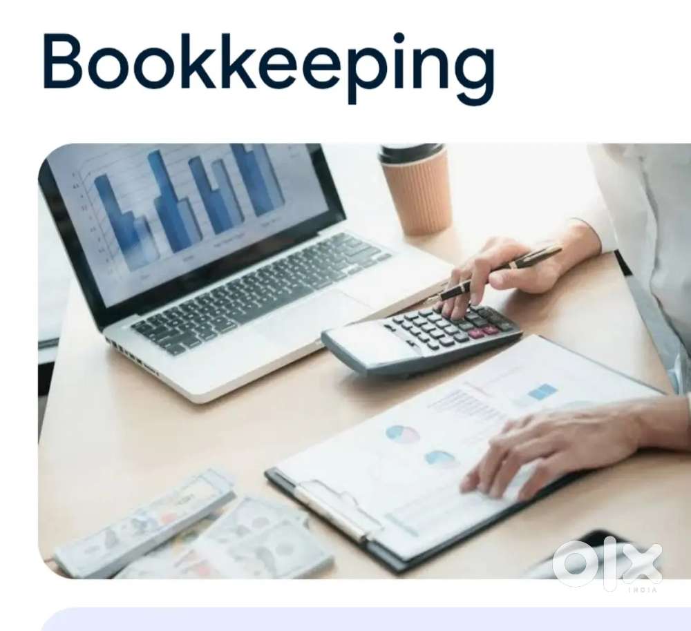 Books of accounts writing, gst returns, IT returns