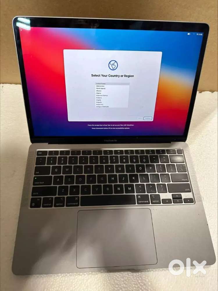 Apple MacBook Air A2337 (Late 2020) Laptop 13 M1 CPU 16GB RAM 256 SSD