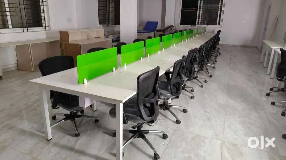 Modular Work station table, computer table, reception table, storage,