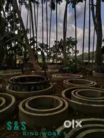 Concrete works,well works, waste compost,  septic tank,.