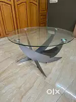 Round Glass Coffee Table for Sale