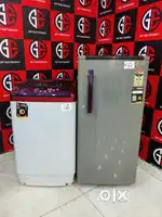 Id121Onida6.2 kg fully automatic machine &Lg single door refrigerator