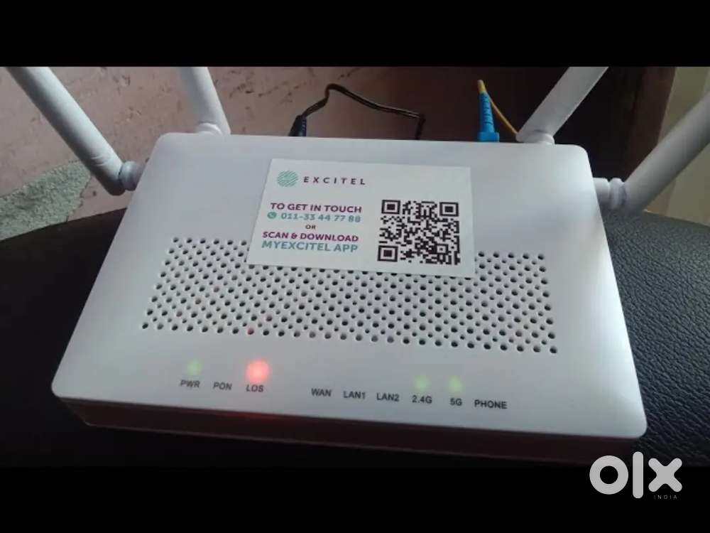 Wifi Excitel router fiber