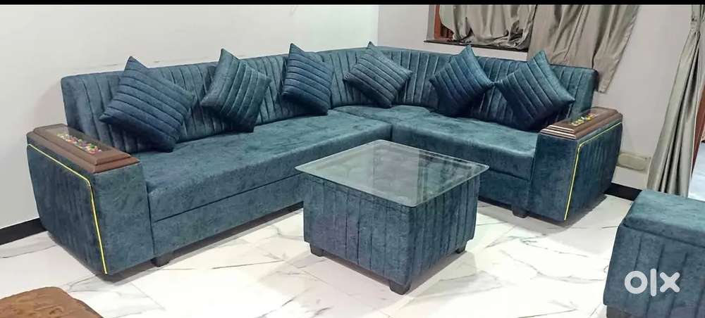 LUXURIOUS L TYPE BEAUTIFUL SOFA SET