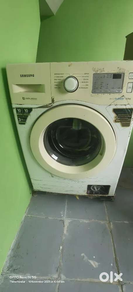 Samsung washing Mashine  Front Load 6.5 kg  good