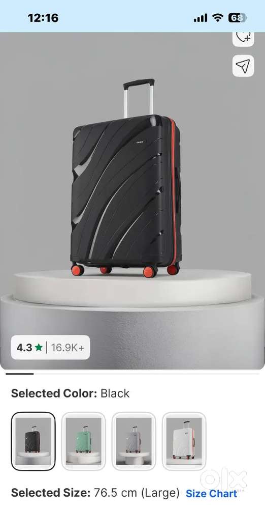 TROLLEY BAG (BIG SIZE ) HRX