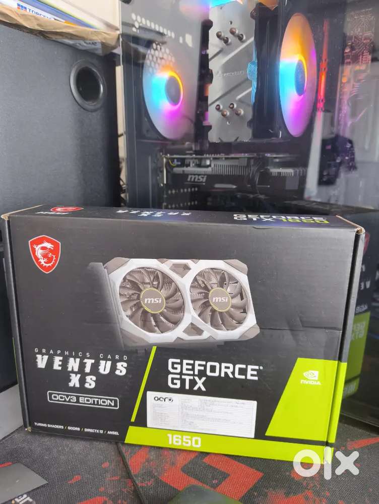 MSI VENTUS XS GTX 1650 OC V3 GRAPHIC CARD
