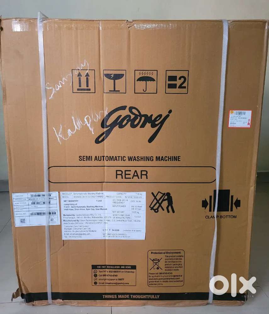 Brand New Godrej Washing Machine
