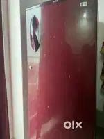 LG single door Maroon colour