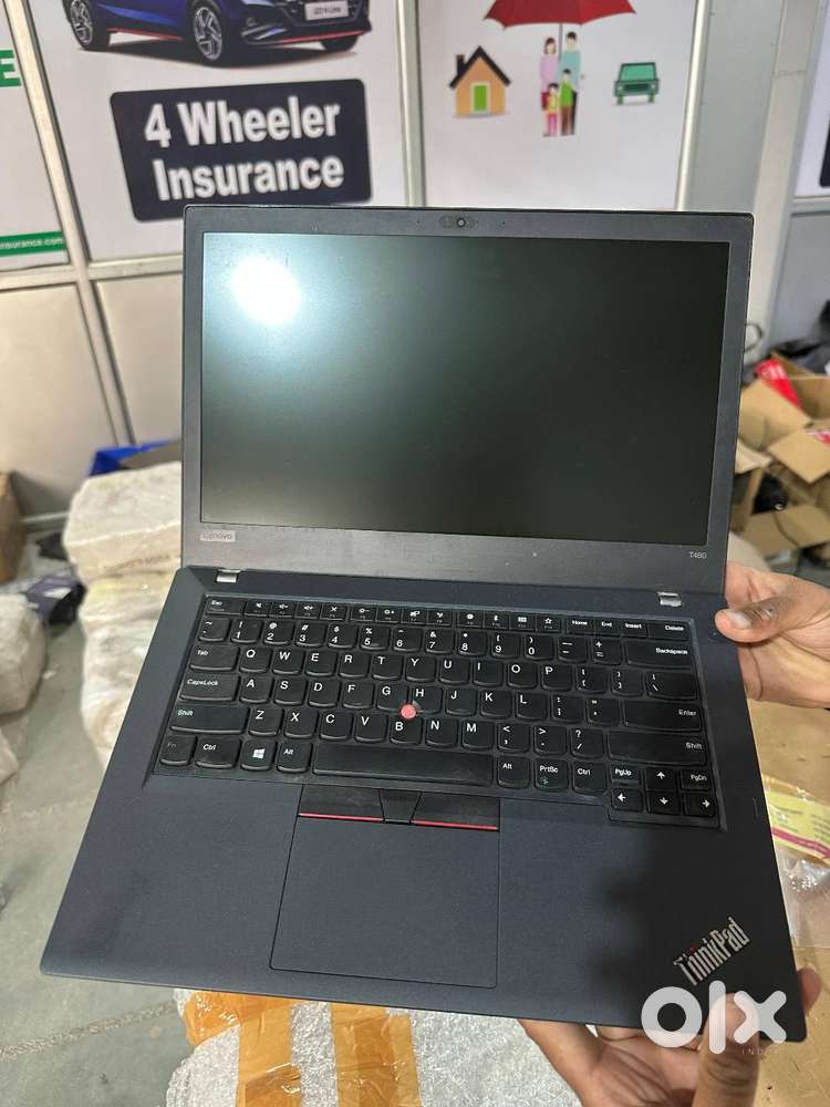 Some time used Lenovo T490 Core i5 8th gen 8/256gb ssd Web cam Adaptor