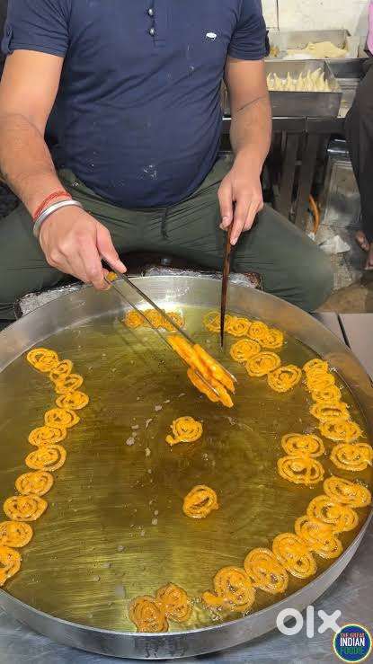 जलेबी कारीगर - अनुभवी कारीगर की आवश्यकता