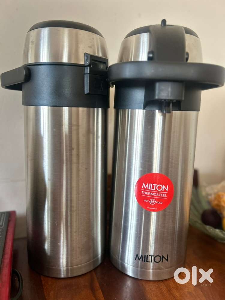 Milton Thermosteel Hot & Cold Flask (Set of 2)