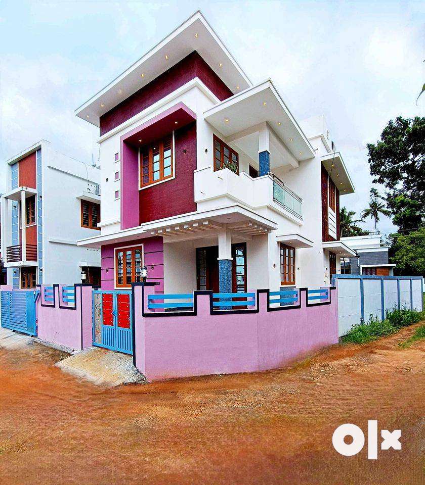 3BHK 1250SQ 3Cent New House In Neericode Varapuzha