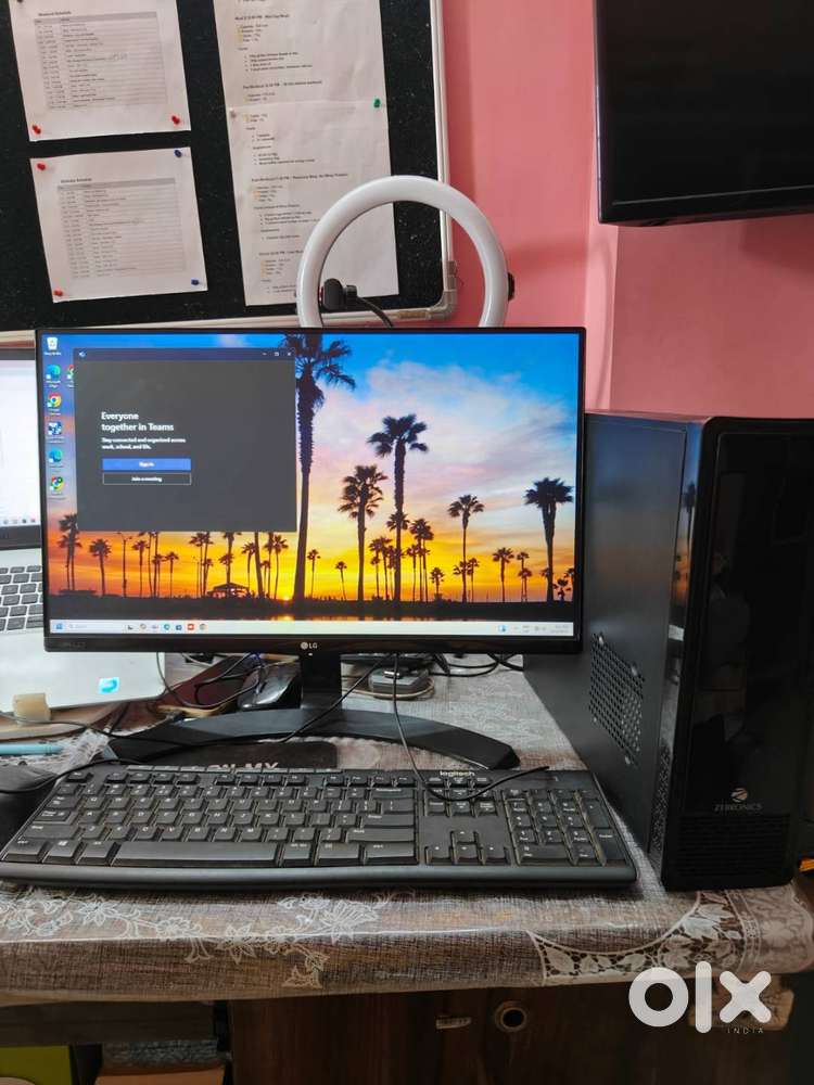 Sparingly Used Desktop PC with LG 22 Monitor – Excellent Condition